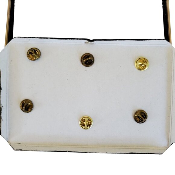 General Mills Cereal Lapel Pins USA Olympic Sponsor Enamel Collector Velvet Case - Picture 6 of 8